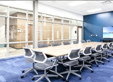 Conference room at Brownsville PUB New Annex Building